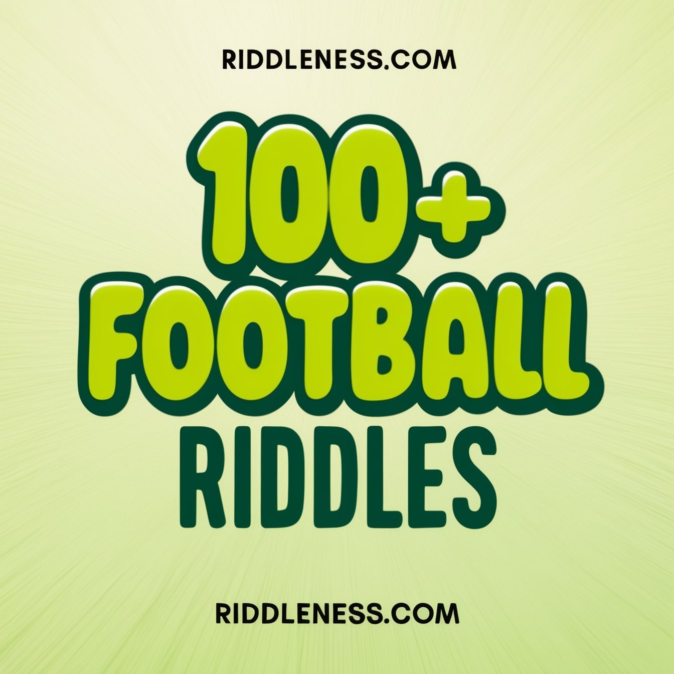 100+ Football Riddles With Answers - Riddleness